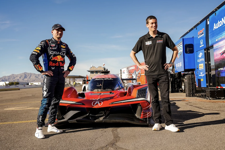 Max Verstappen und Colin Braun