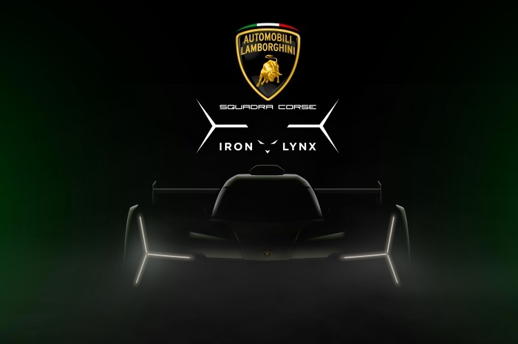 So könnten die Scheinwerfer beim Lamborghini LMDh aussehen