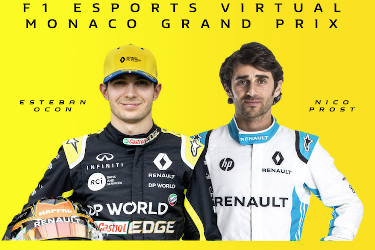 Esteban Ocon und Nicolas Prost treten für Renault an