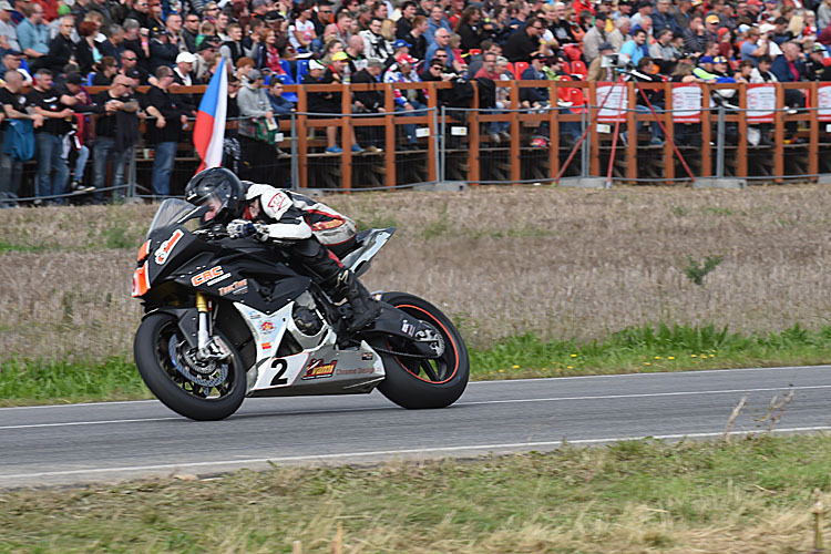 Johan Fredriks war 2015 in Frohburg der erfolgreichste Superbike-Pilot