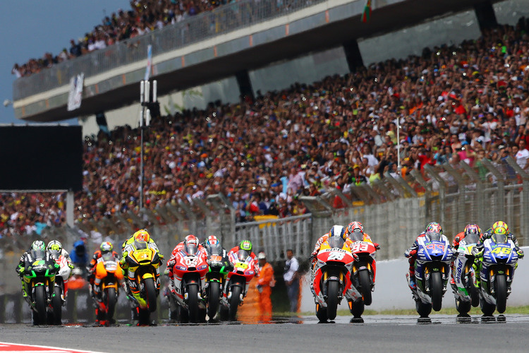 Das MotoGP-Startfeld 2014 mit 23 Fixstartern