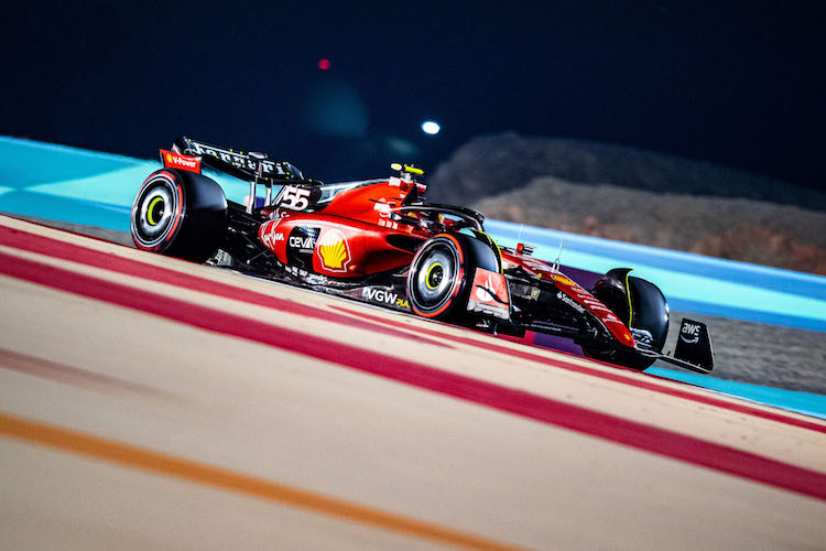 Carlos Sainz in Bahrain
