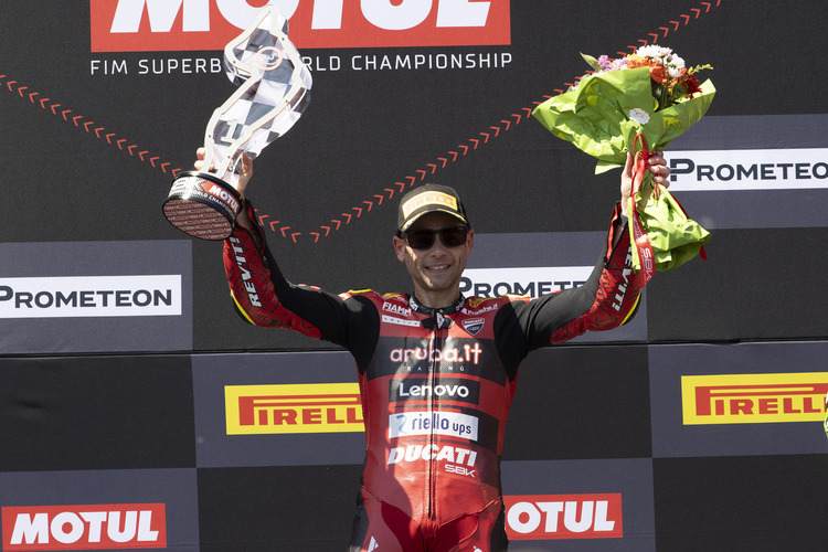 Imola-Sieger am Samstag: Alvaro Bautista (Ducati)
