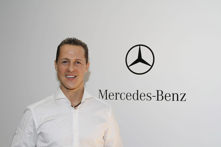 Michael Schumacher freut sich auf die neue Herausforderung