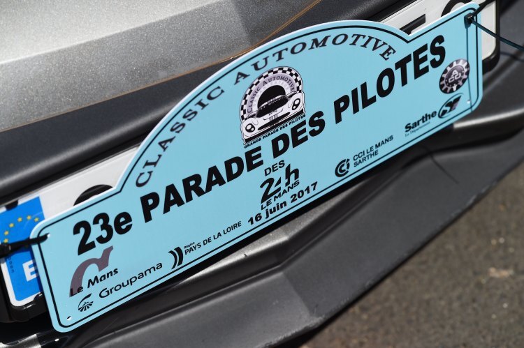 Die traditionelle Fahrerparade in Le Mans