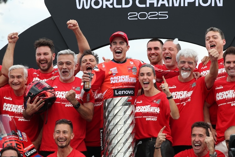 Marc Márquez auf dem Weg zum WM-Titel 2025