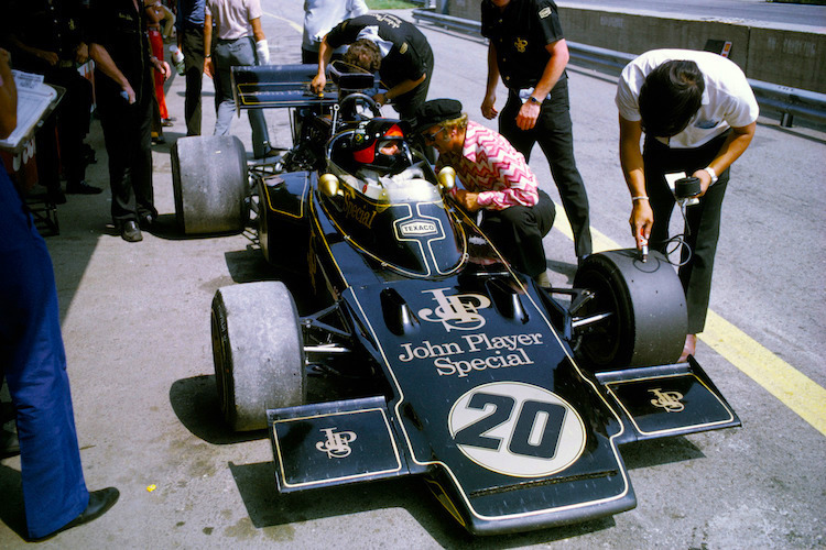 1972: Lotus 72 mit Emerson Fittipaldi