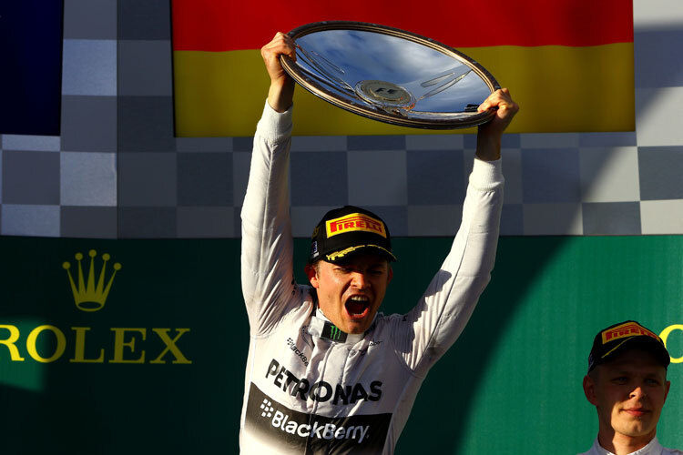 Nico Rosberg ist der erste Sieger der neuen Formel-1-Saison