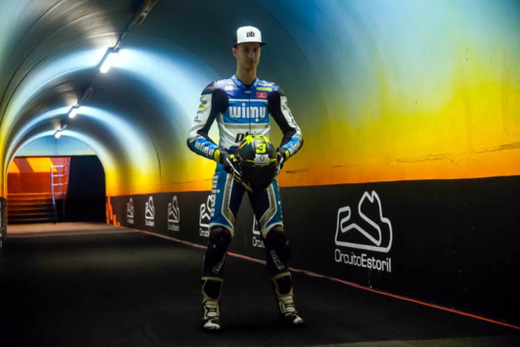 Lukas Tulovic kassierte zum Saisonauftakt 16 Moto2-EM-Punkte
