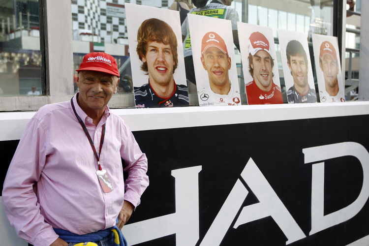 Niki Lauda beim Rechenspiel - wer wird Weltmeister?