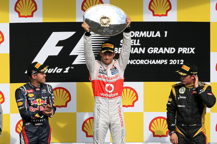 Jenson Button als McLaren-Fahrer