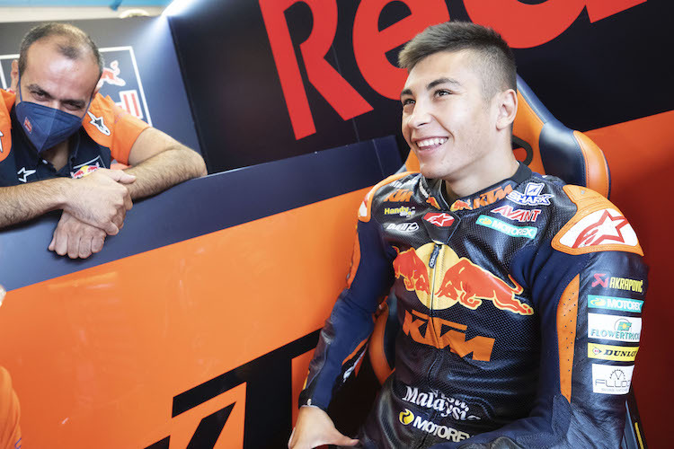 Raúl Fernández beendete seine erste Moto2-Session in Austin als Schnellster