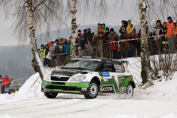 Juho Hänninen bei der Jänner-Rallye 2012