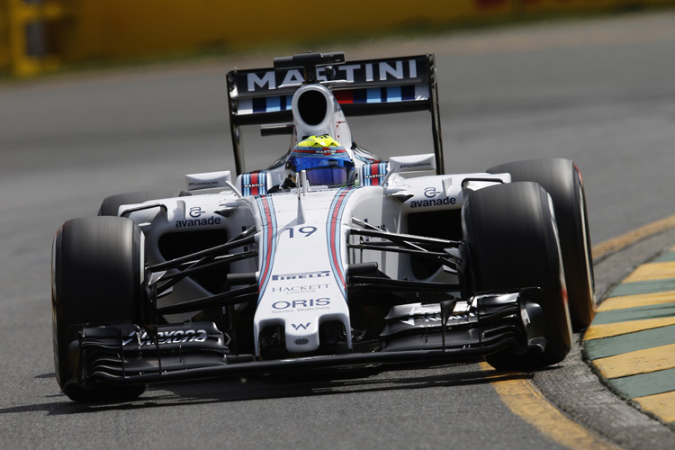 Felipe Massa auf dem Weg zu Startplatz 3