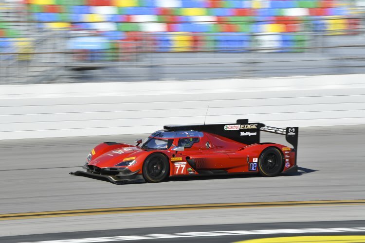 Schnellster in Daytona: Der Mazda DPi von Oliver Jarvis, Tristan Nunez und René Rast