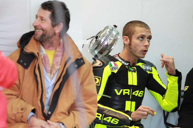 Graziano und Valentino Rossi