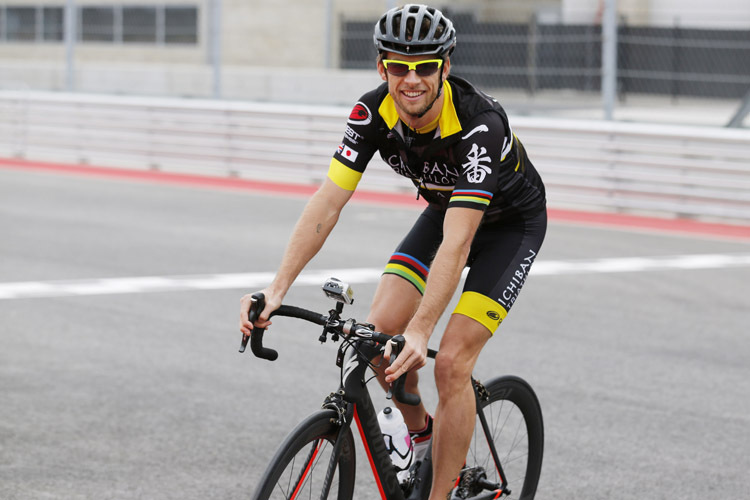 Fitness-Freak: Jenson Button bestreitet den Berliner Triathlon Ironman 70.3