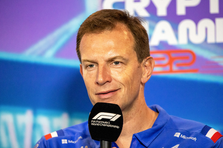 Alpine-Teamchefs Laurent Rossi