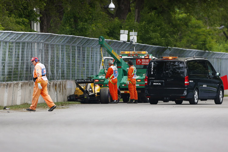 Renault-Pilot Kevin Magnussen sorgte für Schrott und Frust