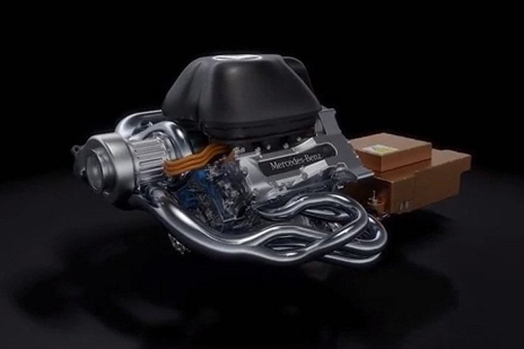 Der 2014er Formel-1-Motor von Mercedes