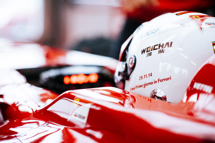 Von wegen Weichai: Sebastian Vettel nahm schon Ende November die Arbeit bei Ferrari auf