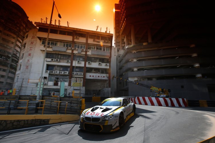 Der BMW M6 GT3 in den Straßenschluchten von Macau