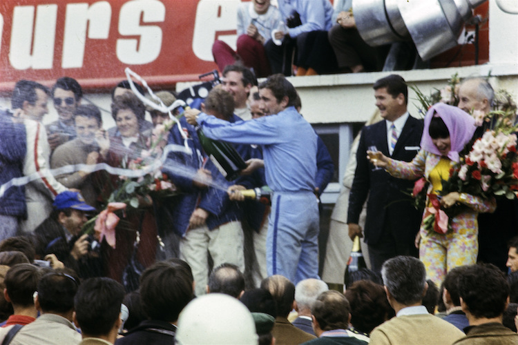 Jo Siffert in Le Mans 1966