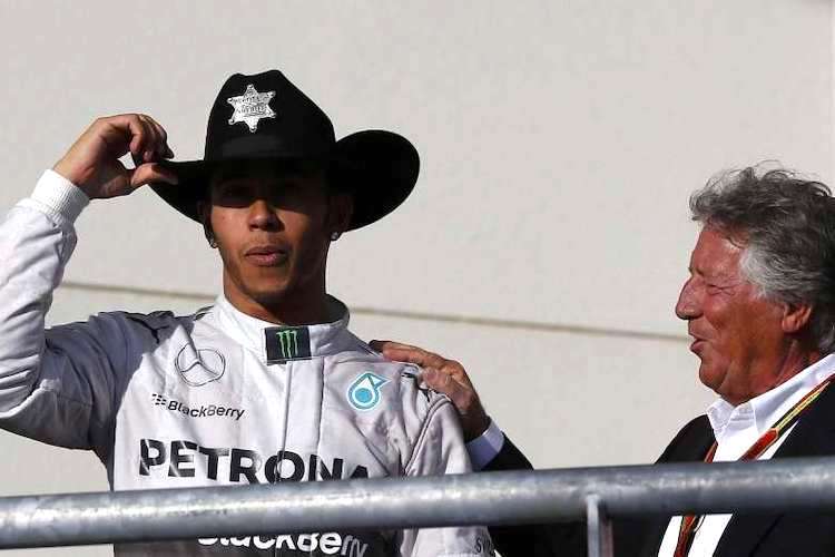 Lewis Hamilton ist in Austin der Mann mit dem Stern