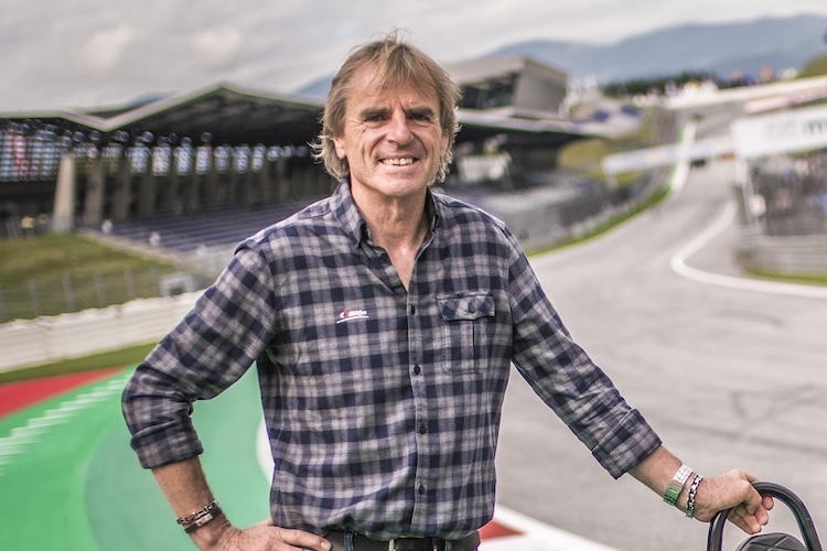 Gustl Auinger am Red Bull Ring