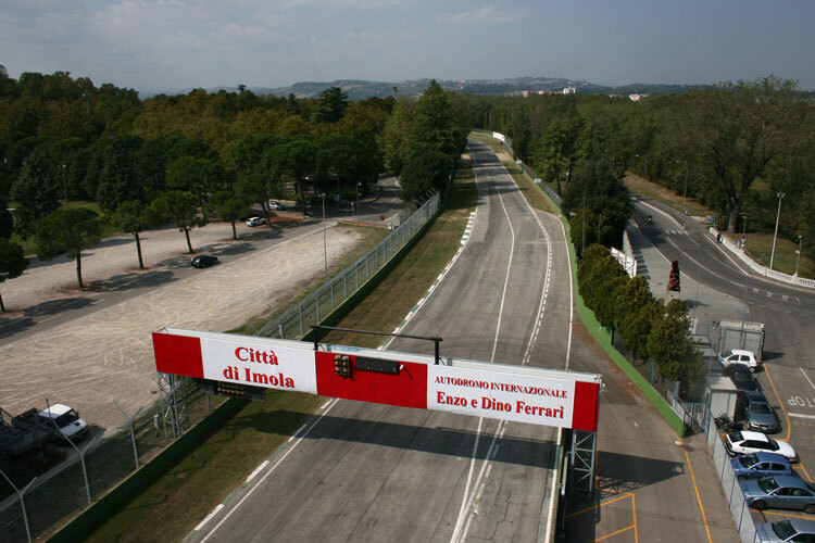 Die Strecke in Imola wird zum Schauplatz einer Gedenkveranstaltung für Ayrton Senna