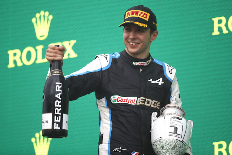 Esteban Ocon am Hungaroring 2021