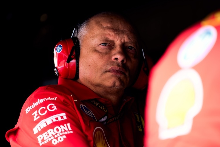 Ferrari-Teamchef Fred Vasseur sagt über den Österreich-GP: «Vieles wird vom Start und der ersten Runde abhängen»