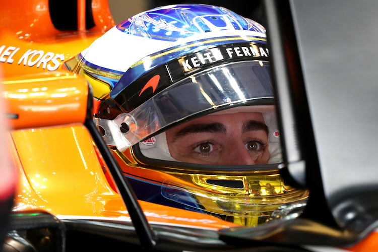 Fokussiert auf die Formel 1: Fernando Alonso
