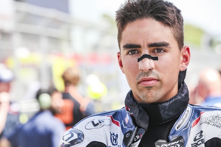 Aggressiv: Intact-GP-Youngster Senna Agius mit starkem Moto2-Auftritt