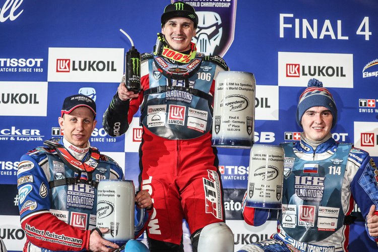 Die Top-3 in Inzell