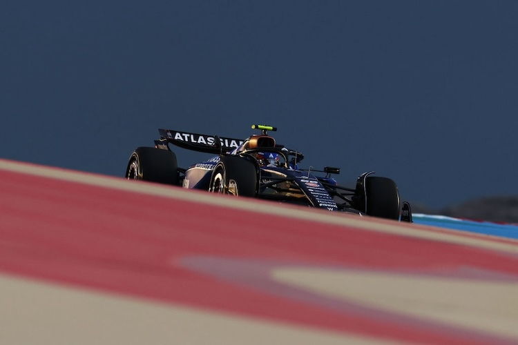 Carlos Sainz war bei seinem neuen Team Williams der schnellste Mann des zweiten Testtages