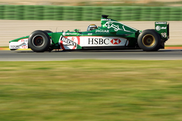 So trat Jaguar 2001 in der Formel 1 auf