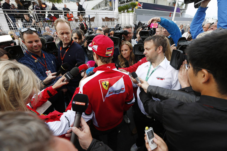 Sebastian Vettel rührte die Werbetrommel für die Fan-Umfrage der GPDA