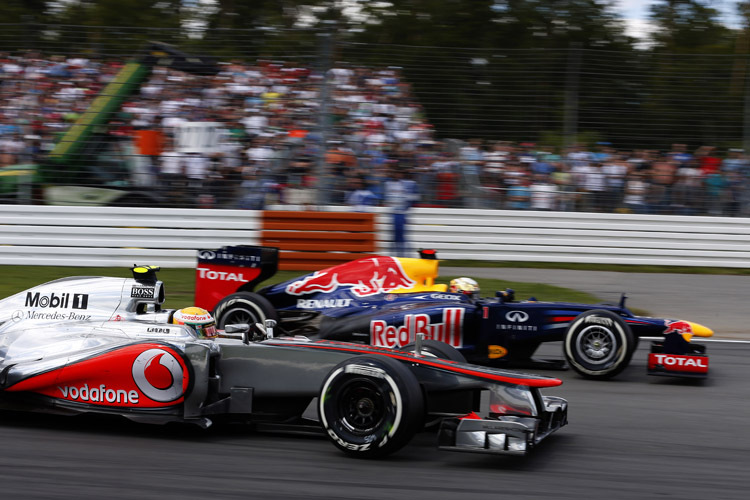 Der Streitpunkt: Hamilton rundet sich gegen Vettel zurück