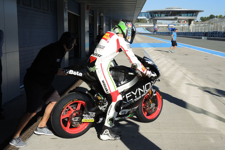 Alessandro Nocco: Bereit für die erste Ausfahrt auf der Moto2-Speed-Up