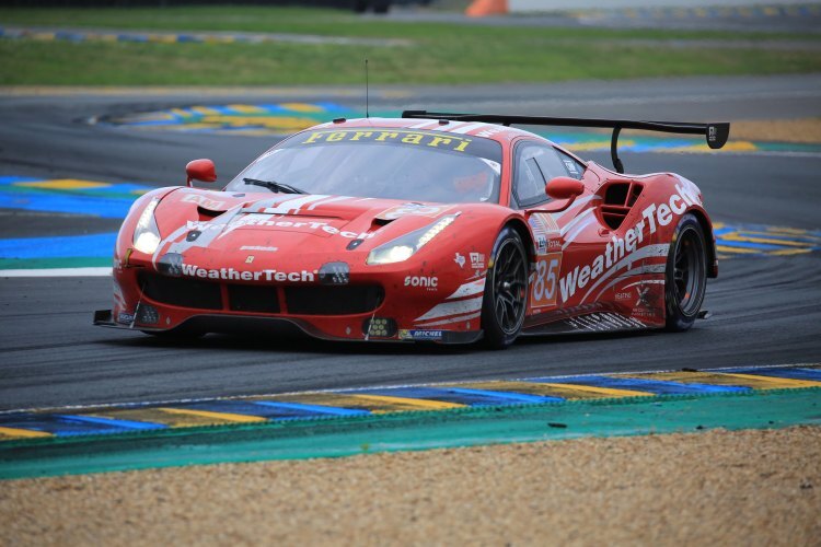 Startete 2018 bei den 24 Stunden von Le Mans: Der Ferrari 488 GTE von Keating Motorsports