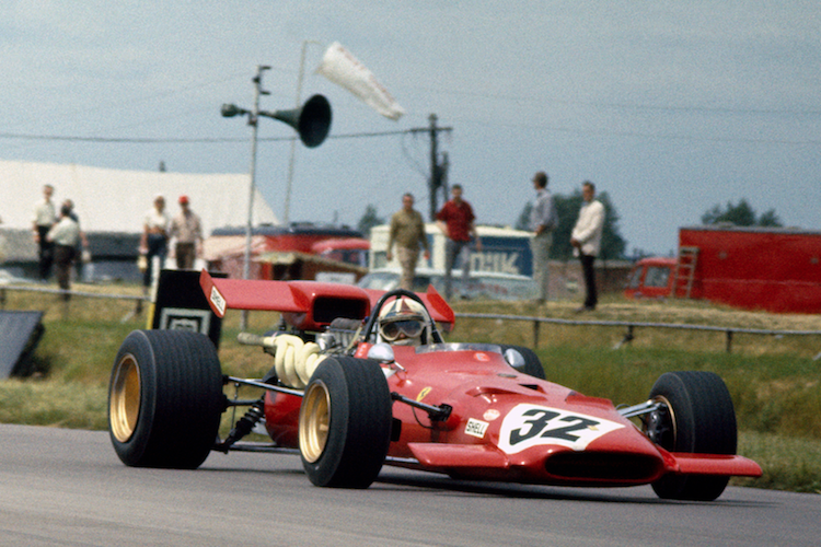 Chris Amon im 1969er Ferrari