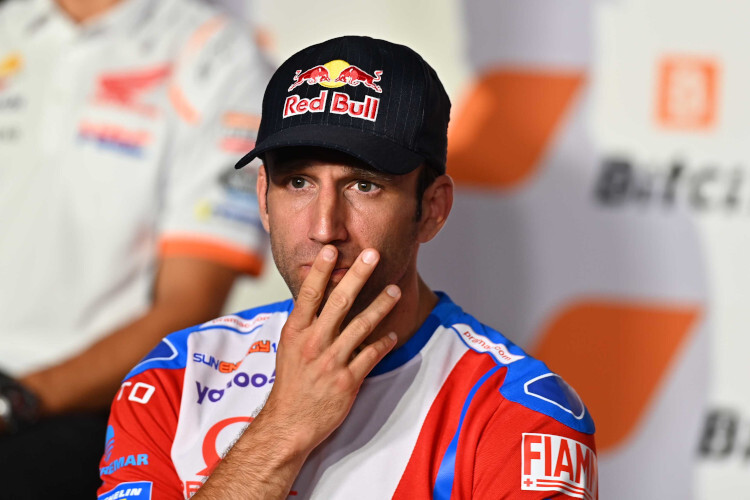 Johann Zarco in der Pressekonferenz des Österreich-GP