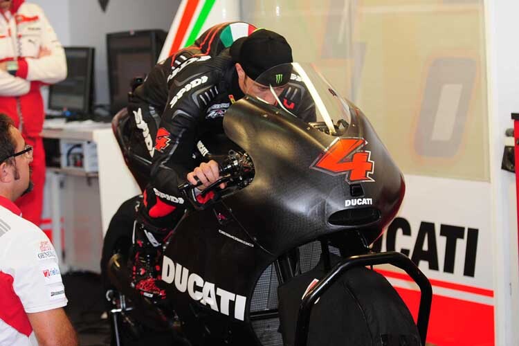 Andrea Dovizioso auf der Ducati