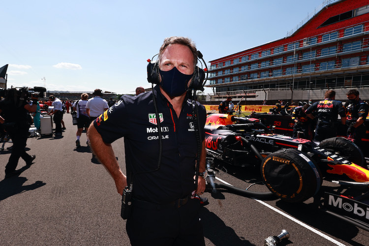 Red Bull Racing-Teamchef Christian Horner 