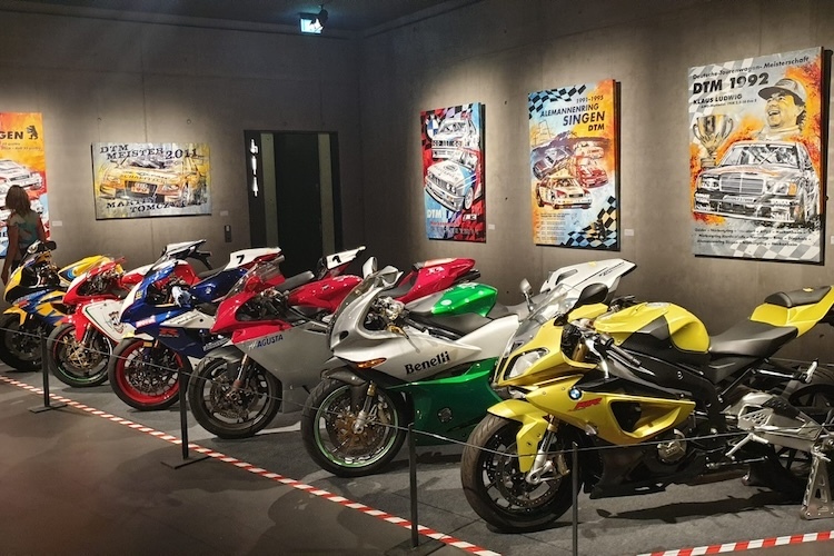 Neben GSX-R-Modellen gibt es in der Sonderausstellung noch weitere Superbikes anderer Marken zu bewundern