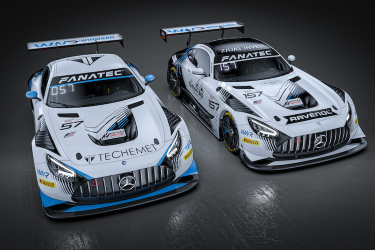 Die WINWARD Racing-Fahrzeuge für den GT World Challenge Europe Endurance Cup