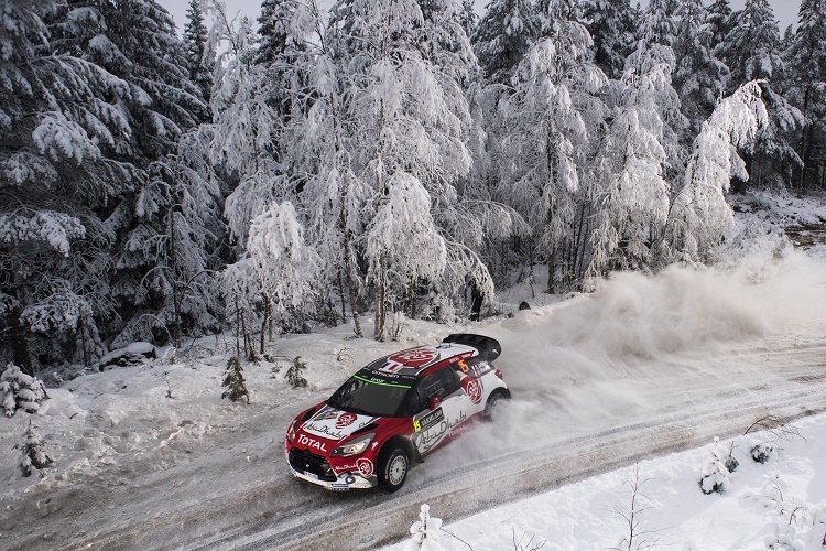 Stéphane Lefebvre im «alten» Citroën DS3 WRC