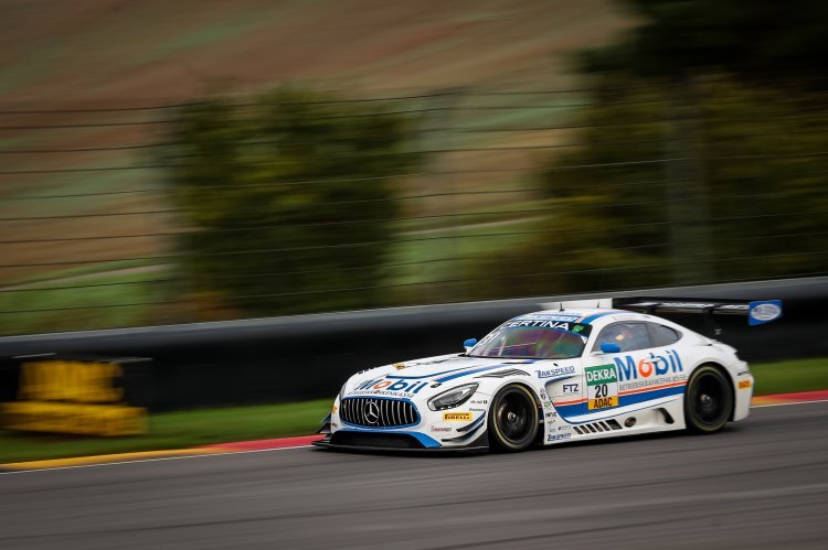 Pole-Position am Sachsenring: Der Mercedes-AMG GT3 von Nicolai Sylvest/Yelmer Buurman