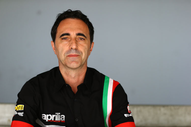 Romano Albesiano will sicherstellen, dass Aprilia 2017 wieder Siege und Podestplätze einfahren wird